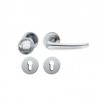 FSB 1023 Edelstahl ASL - <p>Rosettengarnitur ASL aus Edelstahl von FSB für Türstärken von 39 bis 58 mm</p>
