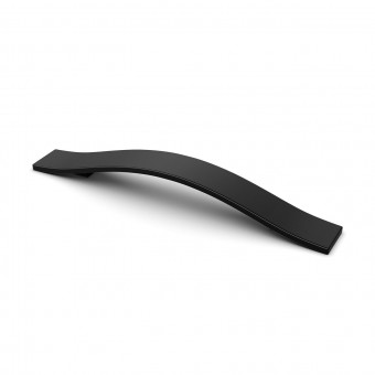 Möbelgriff Felina schwarz matt - Möbelgriff Felina, •–• 160, 
L 240 mm, B 30 mm, H 30 mm, 
Schwarz matt, 9265887