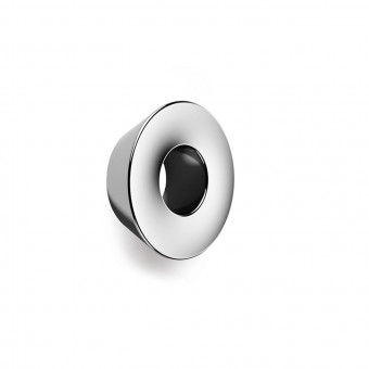 Möbelknopf Olivia - Möbelknopf Olivia, 
•–• 32, H 20 mm, ø 57 mm, 
Verchromt glanz, 9277179