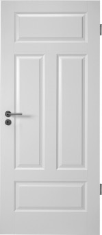 Profiltür Stiba 4FS Weißlack ähnl. RAL 9010 - <p>Rundkante, Höhe 1985 mm und 2110 mm</p>

<p>Jeld-Wen</p>
