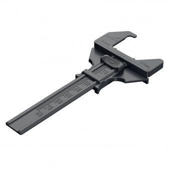 Positionierhilfe für Montageplatte - Positionierhilfe für Montageplatte 
zur Klebemontage, Vertellbereich 2 - 30 mm,
anthrazit, 9227297