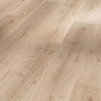 PARADOR Vinylboden Basic 30 LHD - PARADOR Vinylboden Basic 30 
Eiche Royal hell gekälkt, Holzstruktur, Landhausdiele 
Nutzschicht 0,3 mm 
Nutzungsklasse 31  
1604831 
7 Stück pro Paket = 1,825 qm 
36 Pakete pro Palette = 65,70 qm