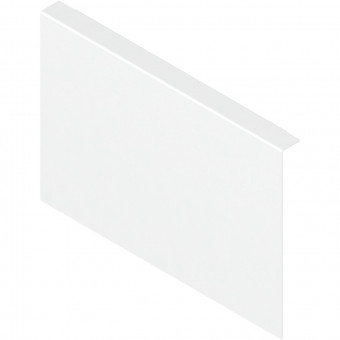 Blum Adapterprofil H C seidenweiß - Blum Adapterprofil zur Anbindung an 
Holzrückwand für Ambia Line Legrabox 
Höhe C ab NL 400 mm Stahl, B= 218 mm 
seidenweiß, ZC7A0P0C