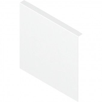 Blum Adapterprofil H F seidenweiß - Blum Adapterprofil zur Anbindung an 
Holzrückwand für Ambia Line Legrabox 
Höhe F ab NL 400 mm Stahl, B= 218 mm 
seidenweiß, ZC7A0P0F