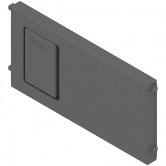 Blum Ambia-Line Legrabox Querteiler RB 100 oriongrau - Blum Legrabox Ambia-Line,
Querteiler, Rahmenbreite 100 mm 
oriongrau, ZC7Q010SS