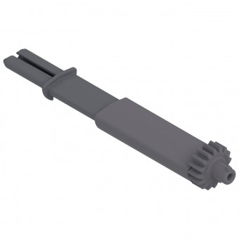 Blum Tip-on-Synchronisierungs-ritzel - Blum Tip-On Ritzel, R7037 
staubgrau, T55.000R