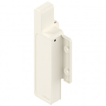 Blum Frontbefestigung links - Blum Frontbefestigung links 
für Innenschubkasten 320/330K RAL9001
ZIF.3030