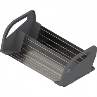 Blum Orga-Line Gewürzhalter inox/ staubgrau - Blum Orga-Line Gewürzhalter
für Korpusbreite 400 mm
inox / staubgrau, ZFZ.40G0I