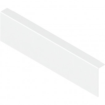 Blum Ambia-Line Legrabox Holzrückwandadapter M seidenweiß - Blum Legrabox Ambia-Line,
Holzrückwandadapter Höhe M 
ab NL 350 mm Stahl, B= 242 mm
seidenweiß, ZC7A0U0M
