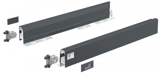 ArciTech Zargen-Set - ArciTech Zargen-Set 
Stahl pulverbeschichtet anthrazit 
Nennlänge 500 mm, Höhe 78 mm  
inkl. Frontbefestigung  9234471
