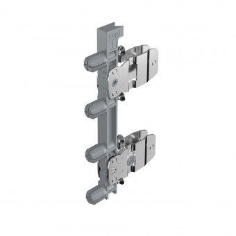 Hettich AvanTechYOU Frontbefestigung H187/251mm z. einschl. - Hettich AvanTech YOU Frontbefestigung für Zarge, 
Höhe 187 / 251 mm, zum Einschlagen, 9255839