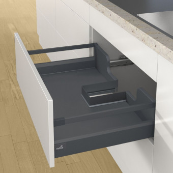 Avantech YOU und ArciTech Metallumrandung - Avantech YOU und ArciTech 
Metallumrandung für Siphonausschnitt,
eckig, anthrazit, 9278343