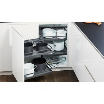 Moving Corner - Moving Corner, pulverbeschichtet 
anthrazit, links, 9277664