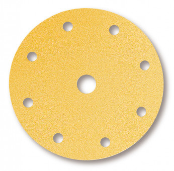 Mirka Gold Schleifscheiben Grip Ø150mm P240 9-Loch 100St - Mirka Gold Schleifscheiben Grip Ø150 mm P240 9-Loch  universell einsetzbares Schleifmittel VE=100 Stück 2362609925