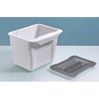 Bio Box - Bio Box 5 Abfallsystem 
5 Liter, Kunststoff weiß
248x185x182mm  9207654
