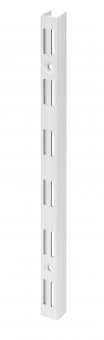 Vormann Wandschiene zweireihig 1000X50 weiß - Vormann Wandschiene zweireihig 1000X50 weiß
062104100W