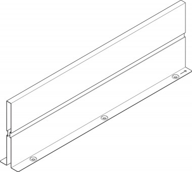 Orga-Line für Tandembox Zwischenwand - Blum Orga-Line Zwischenwand terraschwarz
H=151mm, NL= 650mm
für Tandembox Antaro 
Z46L620S