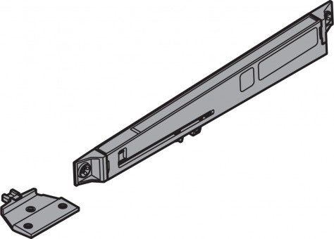 Blum Blumotion-Set - Blum Blumotion-Set 
RAL 9001 für Metaboxen Teilauszug 320x,
 Z70.0320