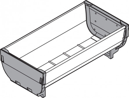 Orga-Line für Tandembox Einzel-Schalen - Blum ORGA-LINE Schale groß
88 mm x 352 mm
770M3002S