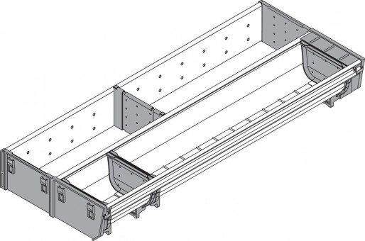 Blum Orga-Line Kombi-Set - Blum Orga-Line Kombi-Set
für Tandembox Schubkasten
NL=500mm, Breite=200mm
ZSI.500KI2N