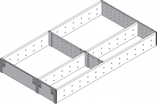 Blum Orga-Line Facheinteilung - Blum Orga-Line Facheinteilung
für Tandembox
NL= 550mm, Breite 291mm
ZSI.550FI3
