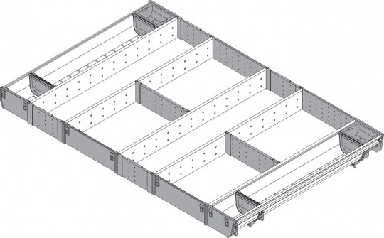Blum Orga-Line Universal - Blum Orga-Line Universal
für Tandembox
NL= 550mm, KB 900mm
ZSI.90VUI7
