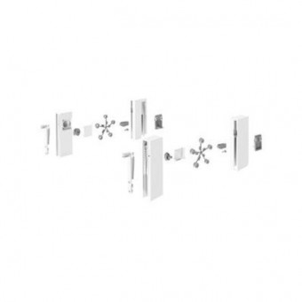 InnoTech Atira DesignSide Adapter - InnoTech Atira DesignSide Adapter 
Zur Kombination mit DesignSide   aus individuellem Material   
Kunsstoff weiß, Set  9196321
