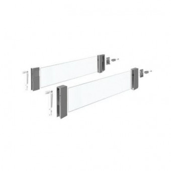 InnoTech Atira DesignSide Glas - InnoTech Atira DesignSide Glas
Floatglas klar mit vormontierten Adaptern, Kunststoff dunkelgrau, 
Nennlänge 420 mm, Höhe 176 mm  
Set  9194835
