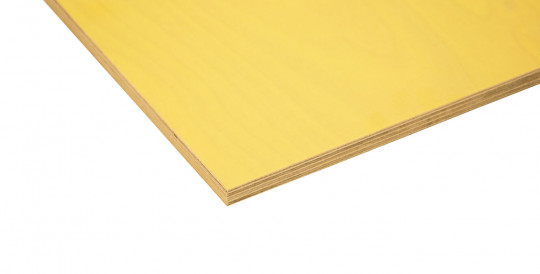KoskiDecor eco transparent Gelb 1018 - Gelb 1018 
KoskiDecor eco transparent
finnisches Birkensperrholz
einseitig mit gezogenen Deckfurnier, Rückseite BB (Pfropfen sind erlaubt) 
beidseitig mit transparentem Melaminfilm , Verleimung EN314/Klasse 3
80% PEFC zertifiziert, DNVSE-PEFC-COC-349