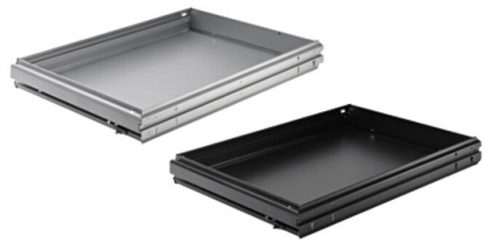 Stahlschubkasten  736x 517 mm - Stahlschubkasten  736x 517 mm
ST= 600 mm alu-finish   9011948