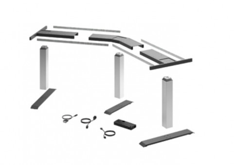 LegaDrive Systems Tischgestell-Set 135°