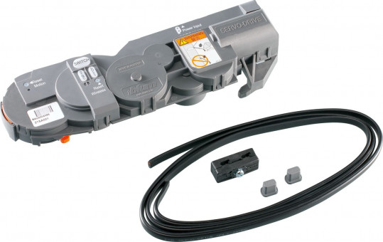 Blum SERVO-DRIVE Antriebseinheit staubgrau - Blum Servo-Drive für Aventos Antriebseinheit, 
Aventos HF/HS/HL Klappensysteme, 
R7037 staubgrau 
21FA000
