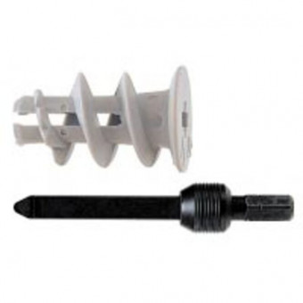 Fischer Gipskartondübel GK 22 mm - Fischer Gipskartondübel GK 22 mm, 
Inklusive einem Setz- und Eindrehwerkzeug GKW, 
für Schrauben mit Ø4-5 mm, 
VPE: 100 Stück, 052389