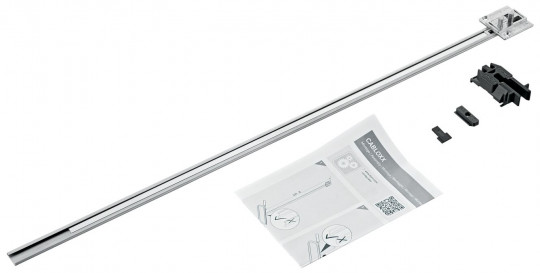 Blum CABLOXX Sperrstangen - Blum CABLOXX Sperrstange
inkl.Sperrstange, Distanzst.,Abschlussstück, Aufnahme, Bohrlehre
Länge 1260mm
770K5502S