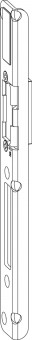 Winkhaus Sicherheits Winkelschließblech 250 x 28 x 11mm