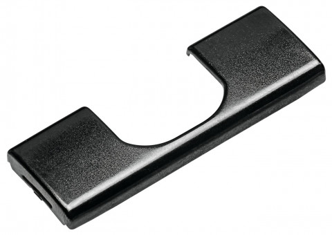 Blum Topfabdeckkappe onyxschwarz - Blum Topfabdeckkappe für Clip 
Stahl vernickelt unbedruckt, 
onyxschwarz, 70T1504