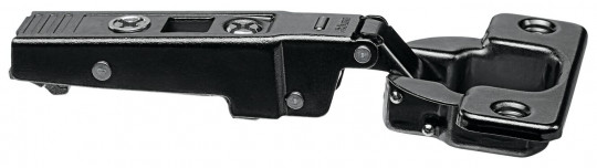 Blum Clip top Scharnier 95° Profiltürsch - Blum Clip top Scharnier 95°  Profiltürsch. 0 mm
ohne Feder ohne Dübel, onyxschwarz
70T9550.TL