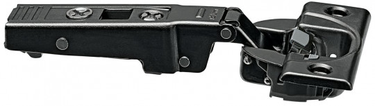 Blum Clip top Blumotion Profiltürscharnier 95° - Blum Clip top Blumotion Profiltür Scharnier 95° 
Eckanschlag mit Feder zum Anschrauben, 
onyxschwarz, 71B9550