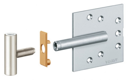 Simonswerk Nachrüstsatz V4600/72 vernickelt - Simonswerk Nachrüstsatz V4600/7 
Anschraubtasche für Holzzargen
besteht aus: 1 x Bohrlehre, 1 x Zentrierstift, 2 x Rahmenteile V4700 WF,
2 x Anschraubtaschen V4600, 6 x Kunststoffkappen, 14 x Spax-Schrauben
5 010470 0 01590