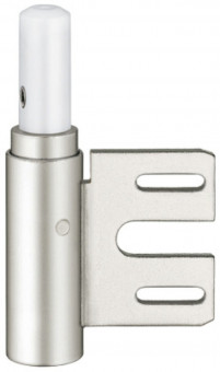 Simonswerk Variant Rahmenteil V8100WF HV Stop vernickelt - Simonswerk Variant Rahmenteil V8100WF HV Stop 
2-teilig / für gefälzte und ungefälzte Türen an Stahlzargen / wartungsfrei 
Rollendurchmesser 15mm / Stiftdurchmesser 10mm 
mit 4 mm Höhenverstellung und Bremsfunktion für Stahlzargen
vernickelt
5 011211 0 01