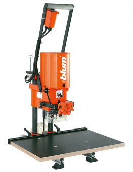 Blum Minipress M - Blum Minipress M
manuell vertikal bohren und Beschläge einsetzen
1x230V, 50Hz
177H3130