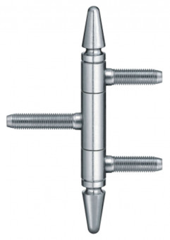 Simonswerk Einbohrband Baka C1-13 ZK K-FT 3-teilig topzink - Simonswerk Einbohrband Baka C1-13 ZK K-FT  mit Zierkopf
Ø 13 mm / 3-teilig / loser Stift für Holzfenster / topzink
Rollenlänge  63mm / Gesamtlänge 122mm  / Stiftdurchmesser Ø 8mm 
Belastbarkeit 40kg bei 2 Bänder je Flügel
5 120642 0 11006