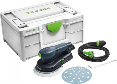 Festool Exzenterschleifer ETS EC 150/3 EQ-Plus 576320 - Festool Exzenterschleifer 
ETS EC 150/3 EQ-Plus 
im Systainer SYS3M187 
inkl.M8 Schleifteller D 150mm 
Multi-Jetstream 2 (superweich SW),Schraubendreher SW 5 576320