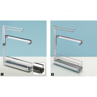 Arena STYLE Handtuchhalterauszug - Arena STYLE Handtuchhalterauszug   pulverbeschichtet, anthrazit, 9277608