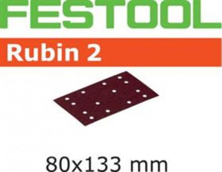Festool Schleifstreifen Rubin 2 STF 80 X 133 - <p>für RTS 400, RTSC 400, RS 400, RS 4, LS 130</p>
