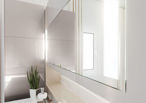 Verbundelement Rehau Rauvisio Crystal composite Mirror 1721 - Verbundelement Rehau Rauvisio
Crystal composite Mirror
70% PEFC zertifiziert, DNVSE-PEFC-COC-349
Träger 15 mm MDF E1
VS 2 mm Spiegellaminat 1721 L
RS 2 mm GGZ Farbe Fumo
mit Schutzfolie
*** Bitte beachten Sie die Verarbeitungshinweise der Firma Rehau *** | 2
