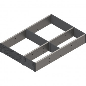 Blum Orga-Line Facheinteilung - Blum Orga-Line Facheinteilung
für Tandembox
NL= 450mm, Breite 291mm
ZSI.450FI3 | 2