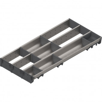 Blum Orga-Line Kombi-Set - Blum Orga-Line Kombi-Set
für Tandembox Schubkasten
NL= 650mm, Breite=297mm
ZSI.650MI3 | 2