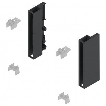 Blum Tandembox antaro Aufnahme-Set schwarz - Blum Tandembox Antaro Aufnahme-Set Einschubelement
Höhe D, schwarz
Z36D0080 | 2