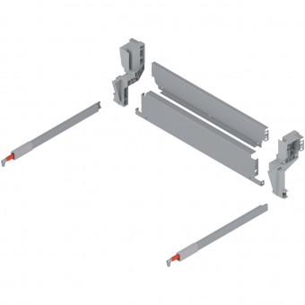 Blum Rückwand-Set Müll - Blum Rückwand-Set Müll 
KB 600 S 19 Rückwand, Verbindungsstück
Aufnahme re/li Reling re/li, Z30M533S0W | 2